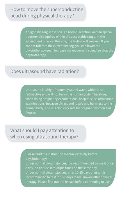 Ultrasound Therapy Massager Pro