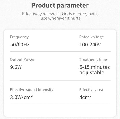 Ultrasound Therapy Massager Pro