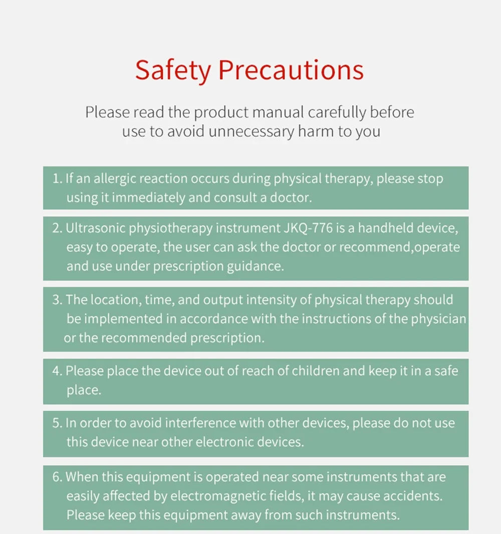 Ultrasound Therapy Massager Pro