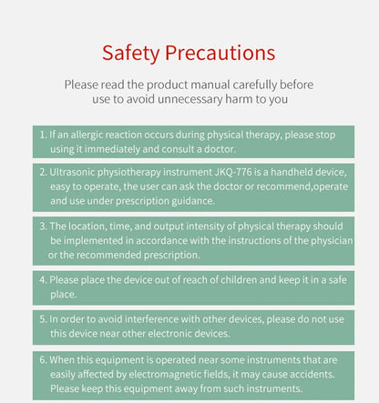 Ultrasound Therapy Massager Pro