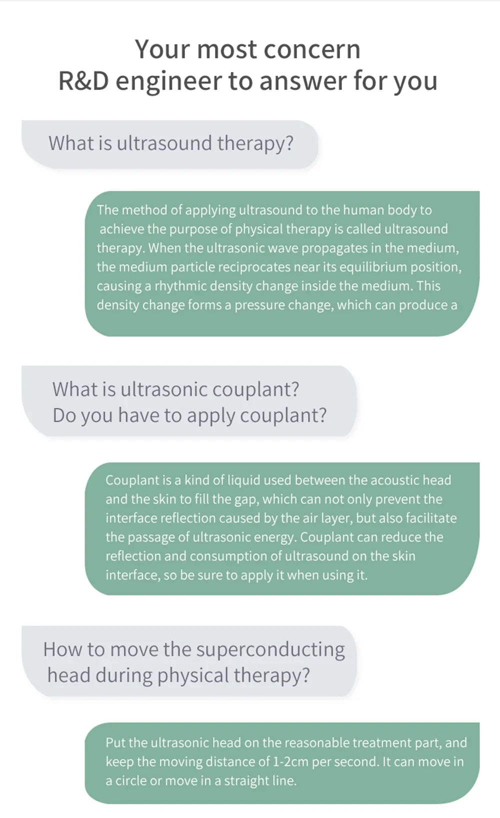 Ultrasound Therapy Massager Pro