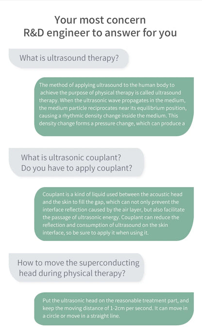 Ultrasound Therapy Massager Pro