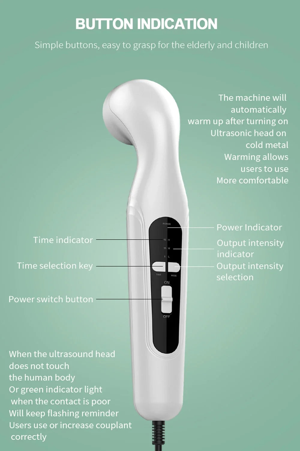 Ultrasound Therapy Massager Pro