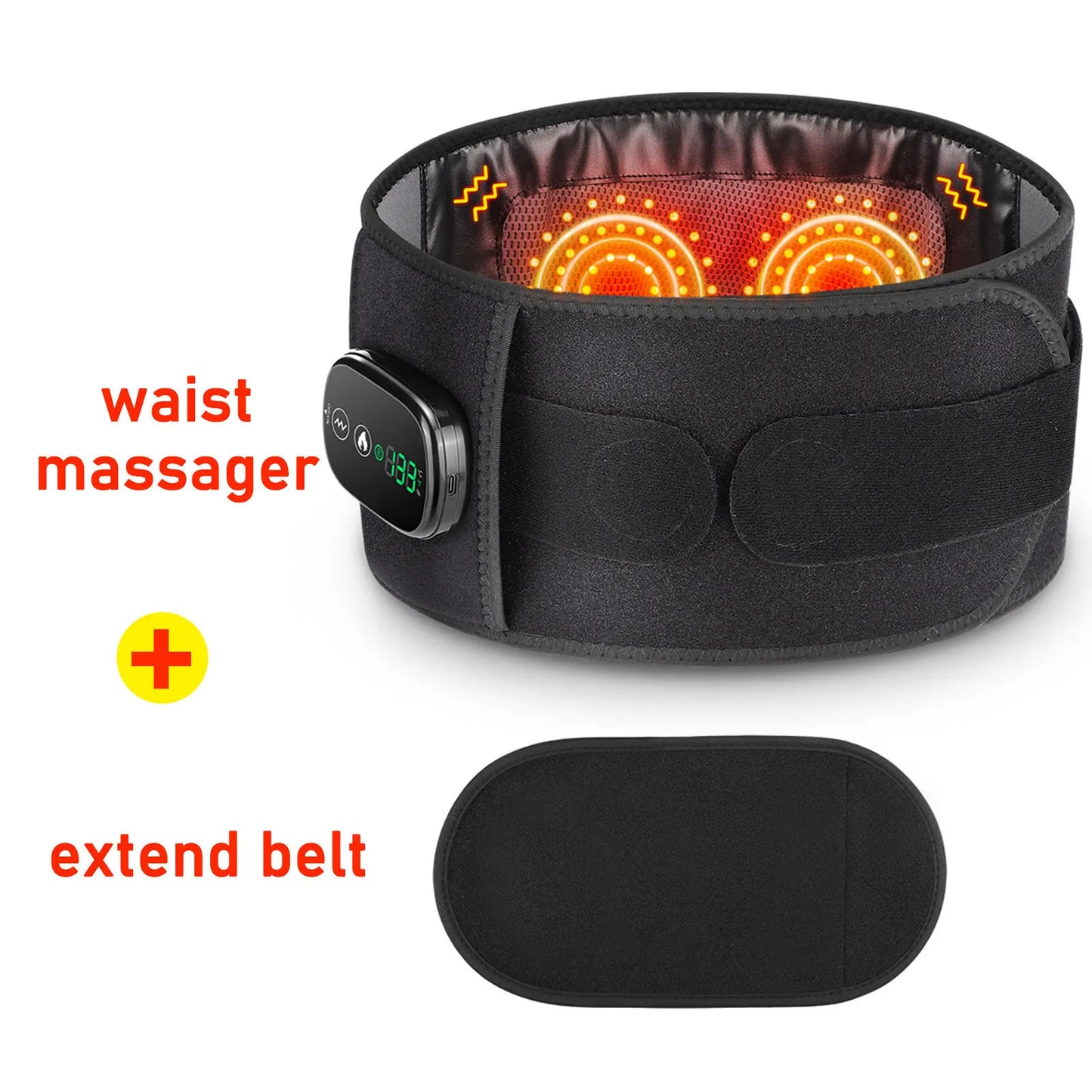 Heated Vibration Waist Belt